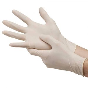 دستکش لاتکس بدون پودر large