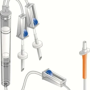 ست تزریق خون دو اسپایکه "y" (دوراه)