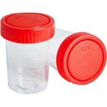ظرف نمونه گیری ml60 آزمایشگاهی (استریل) شفاف